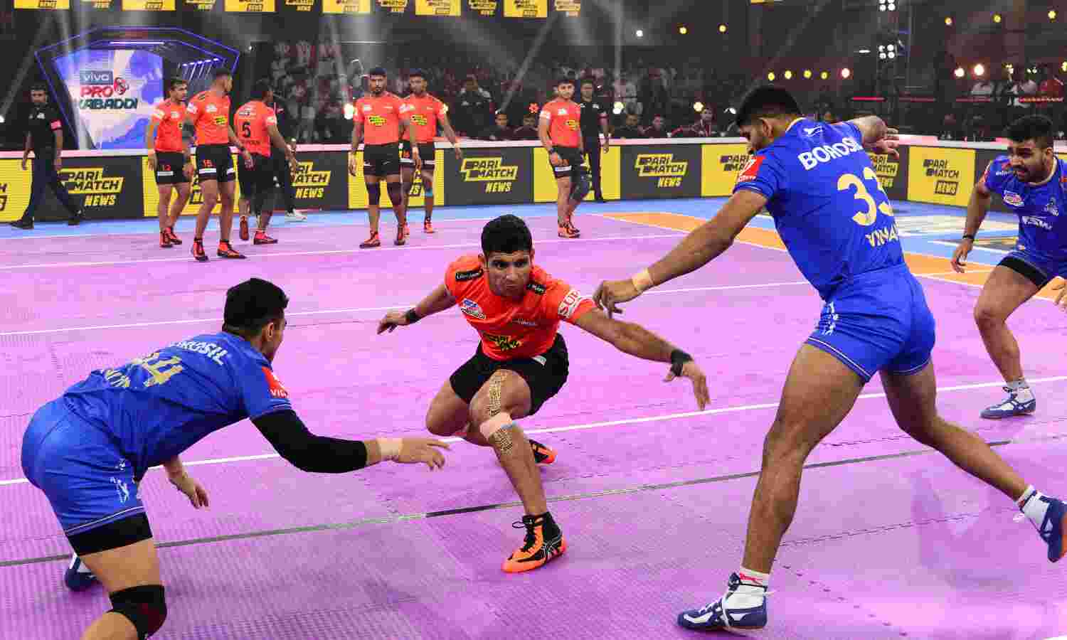 Pro Kabaddi Spirited U Mumba Register A Thrilling Victory Against