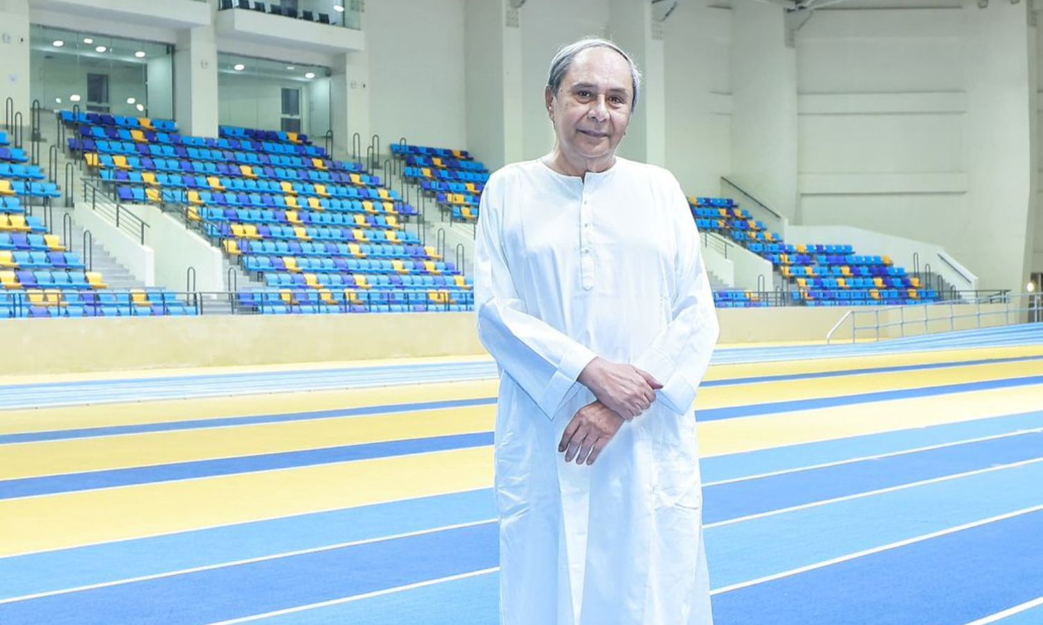 Odisha CM Naveen Patnaik Inaugurates Indias First Indoor Athletics And