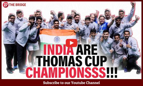 India Badminton Team Wins First Ever Thomas Cup