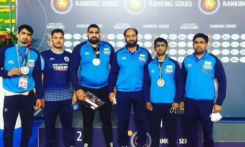 Rome Ranking 2021: India wins 3 bronze in Greco Roman wrestling
