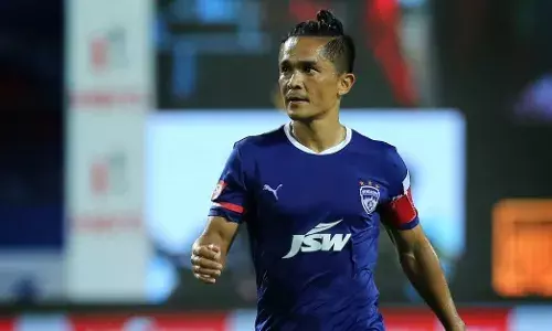 Bengaluru FCs captain and talisman - Sunil Chhetri