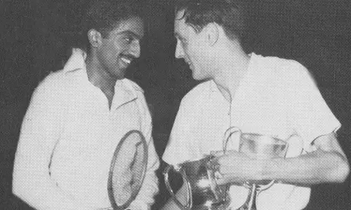 Prakash Nath reached the final of the All England Open Badminton Championships in 1947 (Source: National Badminton Museum)