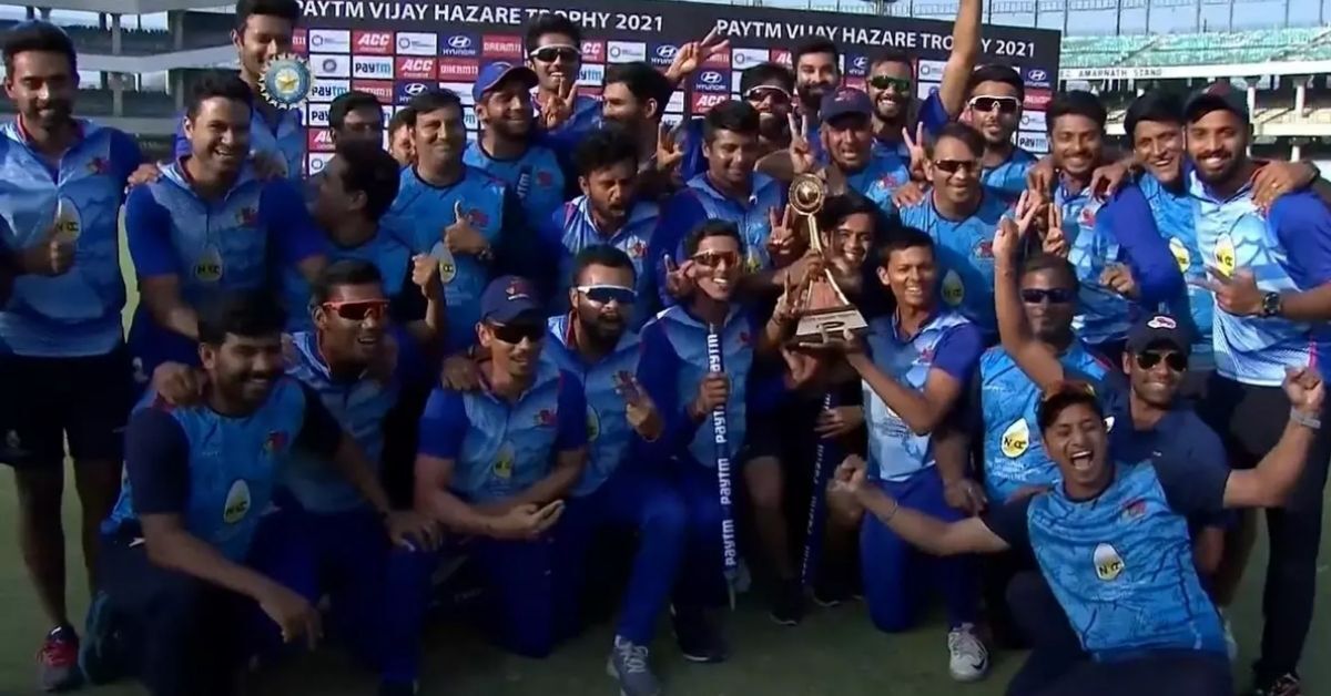 Mumbai win the Vijay Hazare Trophy by beating Uttar Pradesh in the final