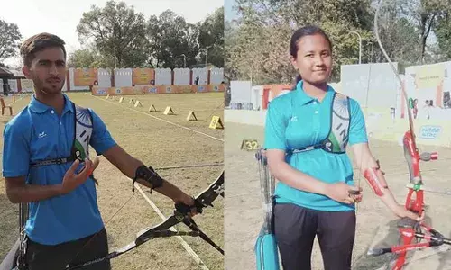 Amit Kumar and Sonia Thakur (Source: Twitter/@yashodhararaje) Amit Kumar and Sonia Thakur (Source: Twitter/@yashodhararaje)