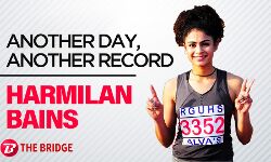 Harmilan Bains clocks second-fastest time by an Indian woman in 1500m Harmilan Bains clocks second-fastest time by an Indian woman in 1500m