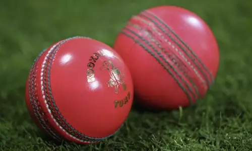 Pink ball used in playing D/N test matches