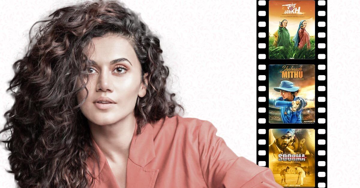Taapsee Pannu X Sports Movies Bollywood Gets The Chemistry Right Sportsbeezer
