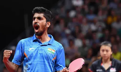 Indian Table Tennis player Sathiyan Gnanasekaran