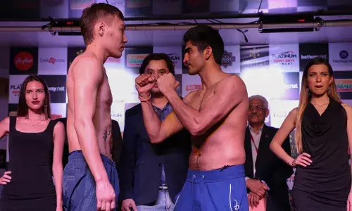 Vijender Singh Battle on Ship