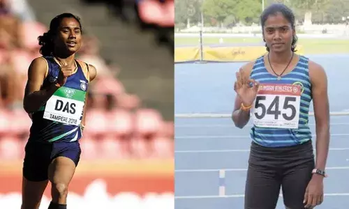 Hima Das vs Dhanalakshmi