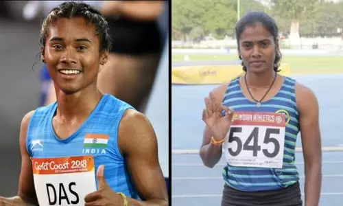 Dhanalakshmi Sekhar Hima Das 2020 Tokyo Olympics