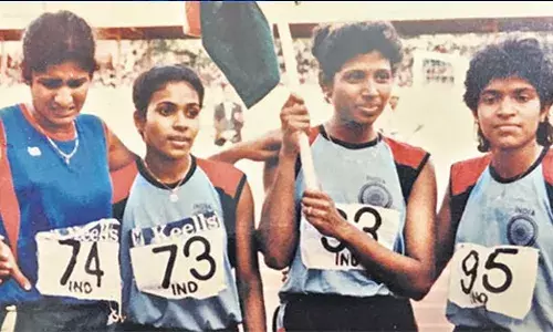 GV Dhanalakshmi who beat PT Usha