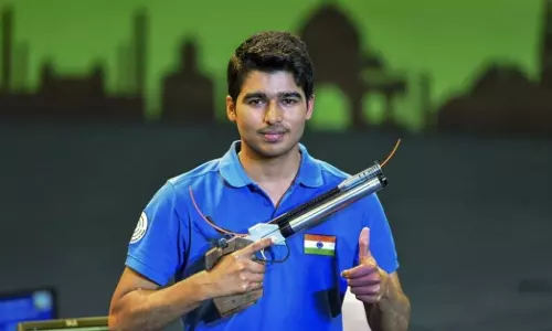 Indian Shooting star Saurabh Chaudhary