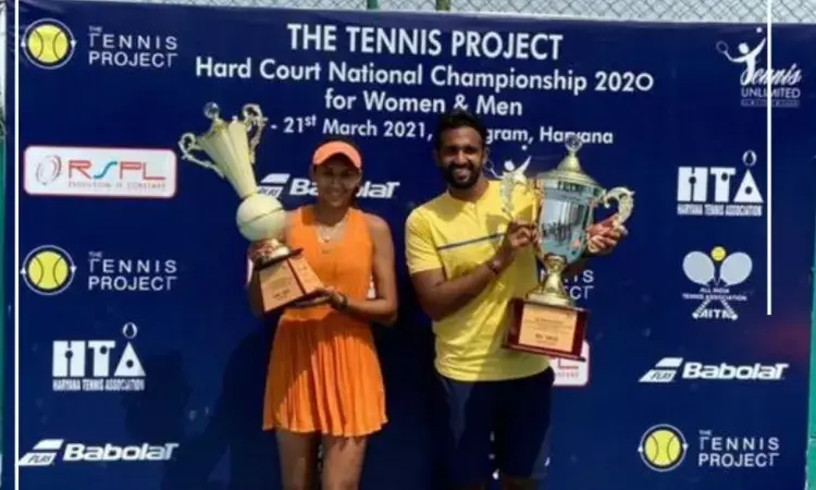 Arjun Kadhe and Rashmika Bhamidipaty