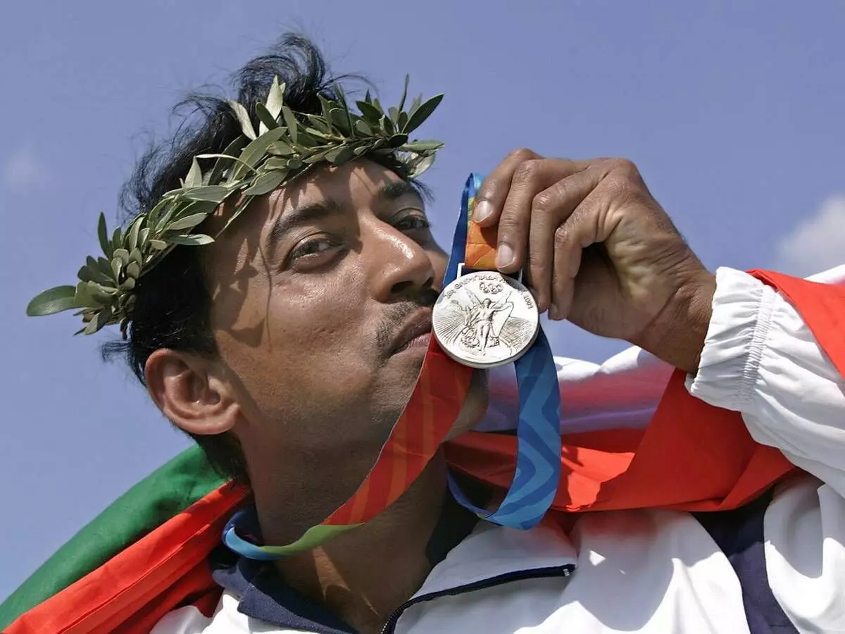 Rajyavardhan Rathore at 2004 Olympics (Source: The Hindu)
