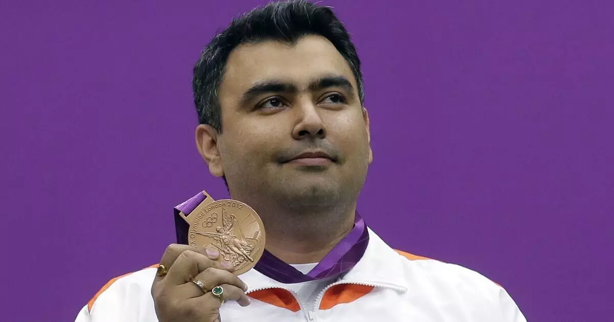 Gagan Narang at 2012 Olympics (Source: TOI)