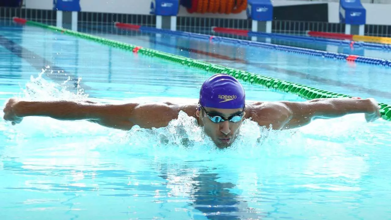 One of Indias most accomplished swimmers — Virdhawal Khade.