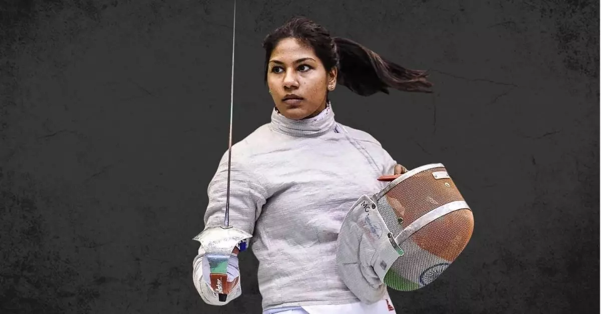 Bhavani Devi is the first Indian fencer to qualify for Olympics. (Source: TOI) 