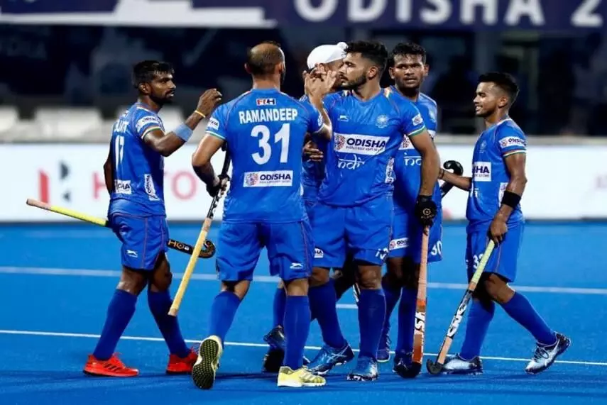 Indian men's hockey team (Source: Hockey India)