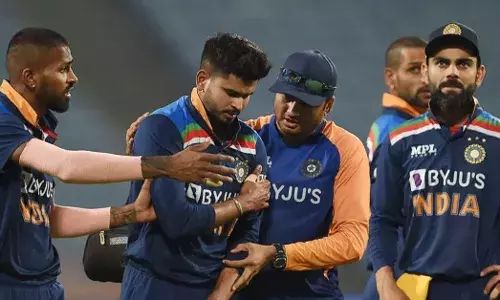 Shreyas Iyer is a major doubt for the IPL after dislocating his left shoulder while fielding. [Source: Times of India]