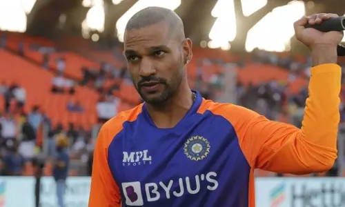 I know how to handle the pressure: Shikhar Dhawan after his match-winning 98 in the first ODI. (Source: The Quint)