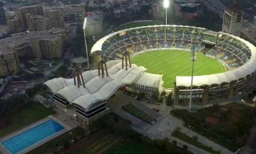 DY Patil Stadium in Navi Mumbai
