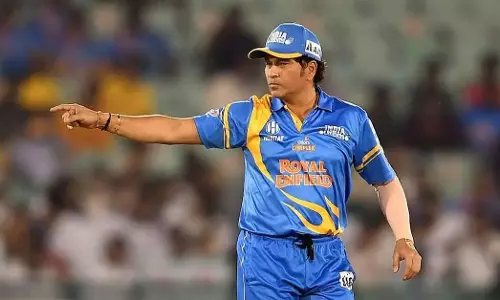 Sachin Tendulkar was recently a part of the India Legends team in the Road Safety World Series Challenge Tournament. [Source: Times of India]