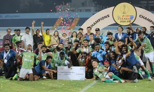 Gokulam Kerala FC I-League champions TRAU FC