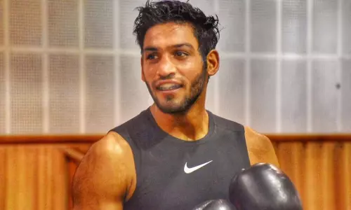 Indian boxer Ashish Kumar