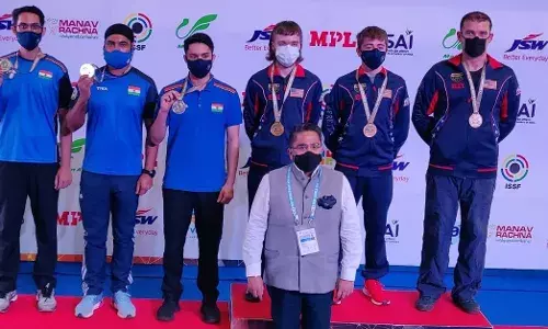 Adarsh Singh, Gurpreet Singh and Vijayveer Sidhu