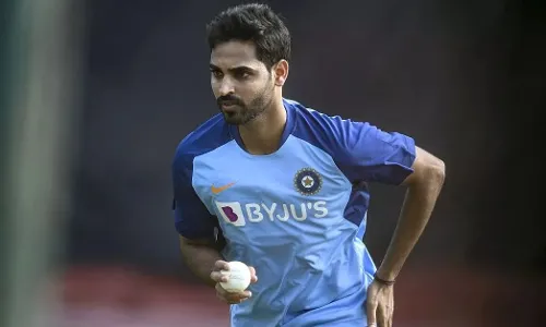 Of course, red ball is on my radar: Bhuvneshwar Kumar wishes to get back to playing Test Cricket. [Source: The Statesman]