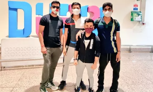 Indian Para Badminton players