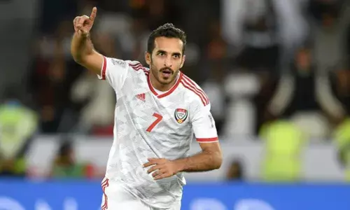 India vs UAE Football — UAEs talisman Ali Mabkhout beat Ronaldo and Messi in 2019, today he beat India