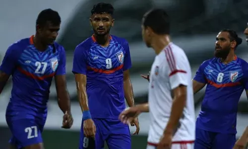 India UAE football friendly defeat for India