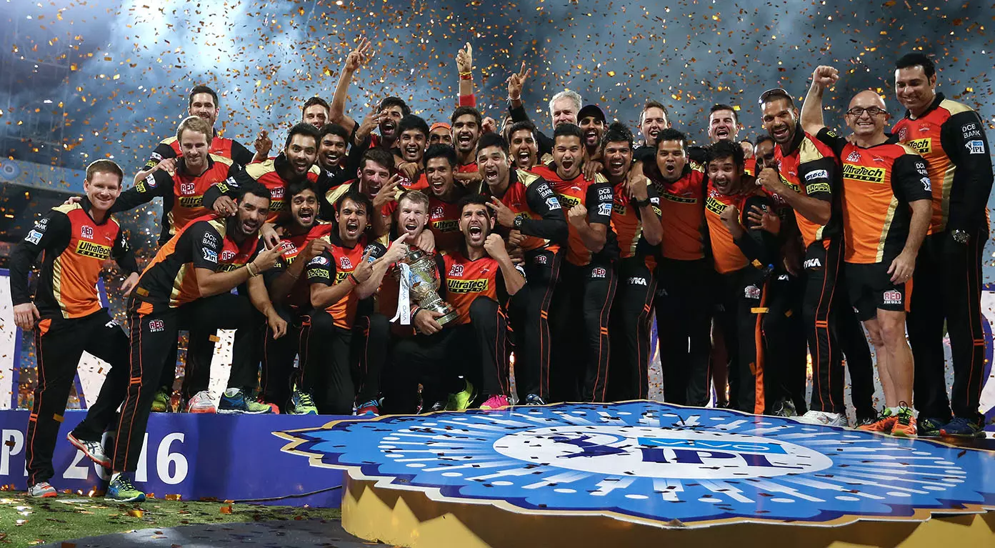 Sunrisers Hyderabad last won the IPL in 2016. [Source: IPL]