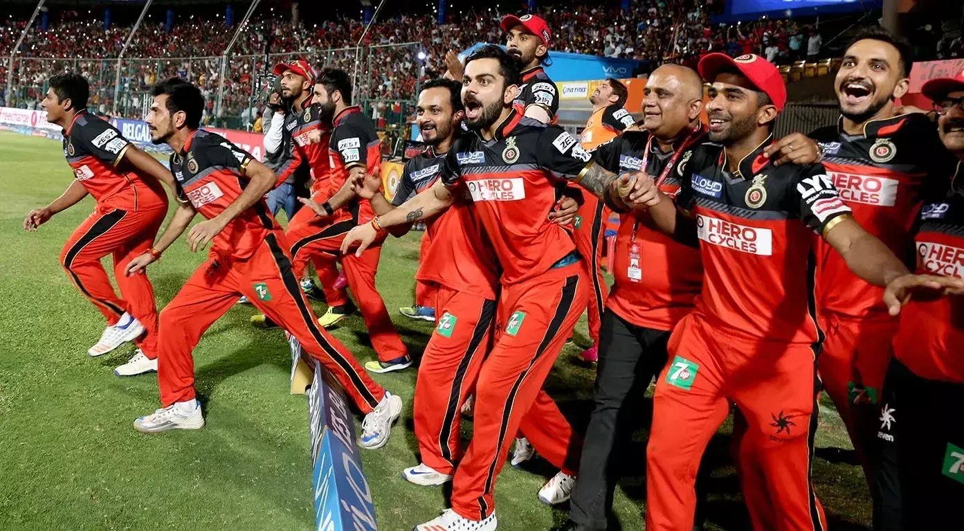 Royal Challengers Bangalore are yet to win an IPL trophy. [Source: IPL]