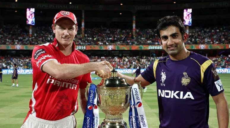 Punjab Kings in their last and only IPL Final appearance in 2014. [Source: IPL]