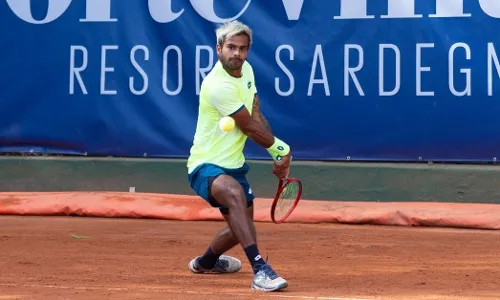 Tennis player Sumit Nagal at Tokyo Olympics