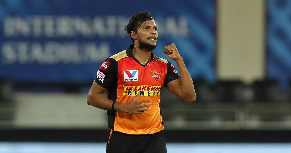 T Natarajan had a breakthrough season in IPL 2020 and was also impressive in the national colours. [Credits: Scroll]