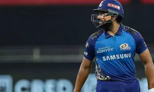Rohit Sharma wore unique shoes in his first IPL game. [Credits: IndiaTV]