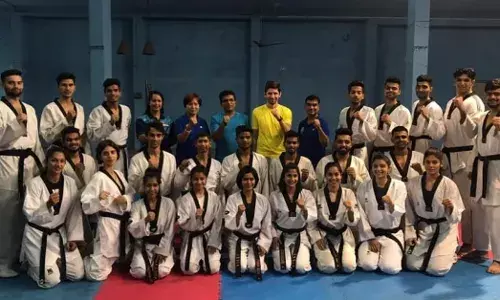 Indian taekwondo national players