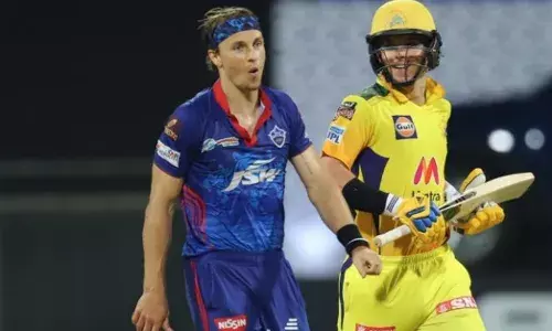 IPL 2021: CSK vs DC - Play of the day: Clash of the Currans