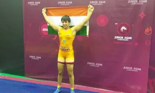 Sonam, Anshu win silver and Tokyo berth at Asian Olympics Wrestling Qualifiers