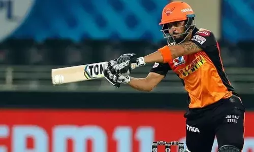 Manish Pandey has an average of 42.94 in games where SRH loses. [Credits: India TV News]