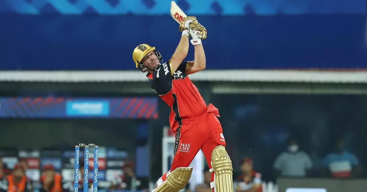 De Villiers played a match-winning knock for RCB in the first match. [Credits: Scroll]