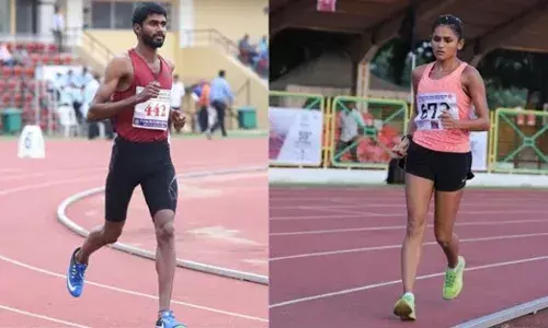 Jinson Johnson and Priyanka Goswami