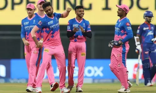 Jaydev Unadkat bowled a destructive spell of 3 for 15 against Delhi Capitals last night [Credits: IPL]