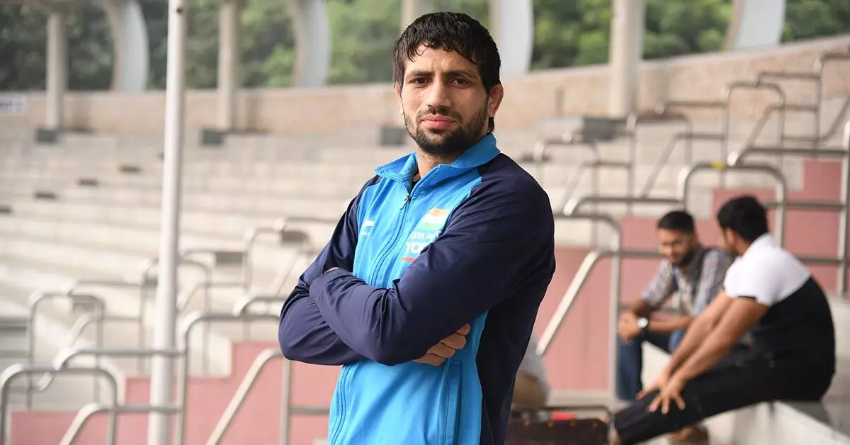 Olympics-bound Ravi Dahiya won the gold medal at the Asian Wrestling Championships 2021 in Almaty, Uzbekistan