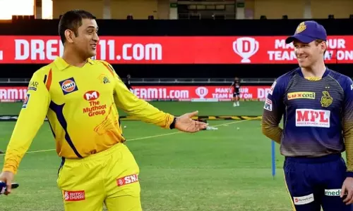 KKR will be chasing their second win of IPL 2021 against Dhonis CSK [Credits: IPL]