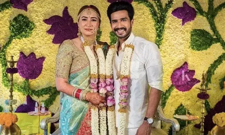 Jwala Gutta married to Vishnu Vishal (Source: Sreedevi Sreedhar /Twitter) Jwala Gutta married to Vishnu Vishal (Source: Sreedevi Sreedhar /Twitter)